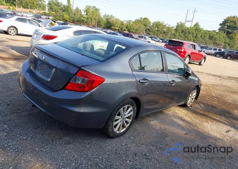 2012 Honda Civic Ex from USA, damaged, VIN 19XFB2F87CE375537